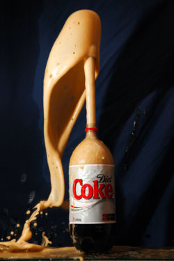 Diet Coke Spewing
